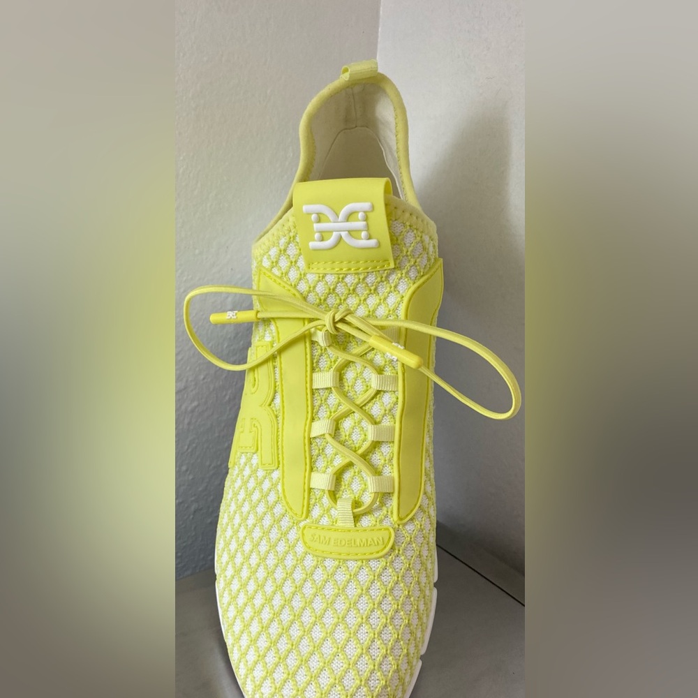 Sam Edelman Women's Bright Yellow Sneakers - Picture 10 of 15
